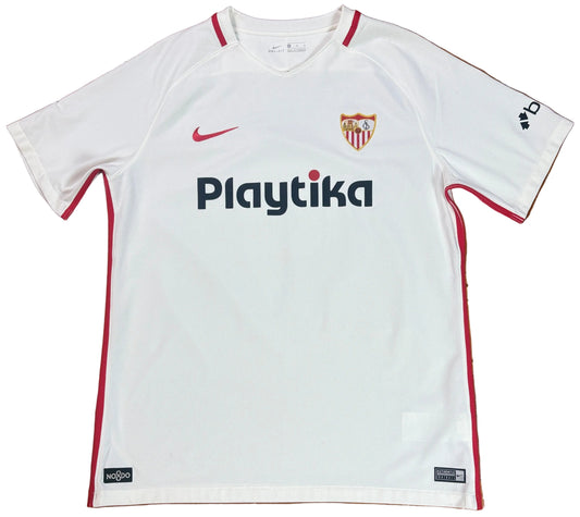 Sevilla 2018/19 Home Nike Football Shirt Extra Large Ben Yedder 9