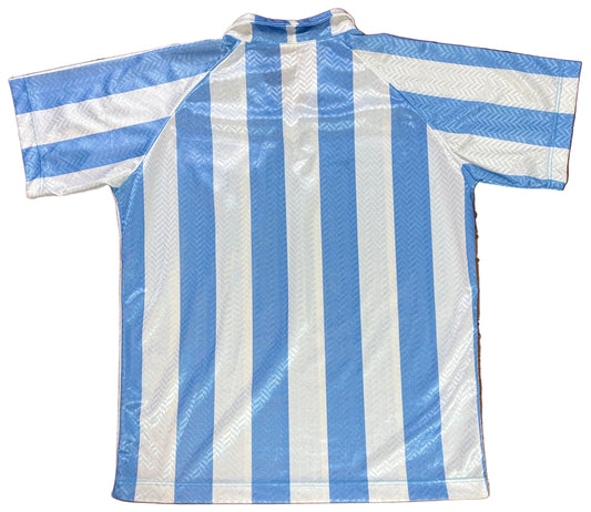 Malaga 1989/90 Home Football Shirt Extra Large
