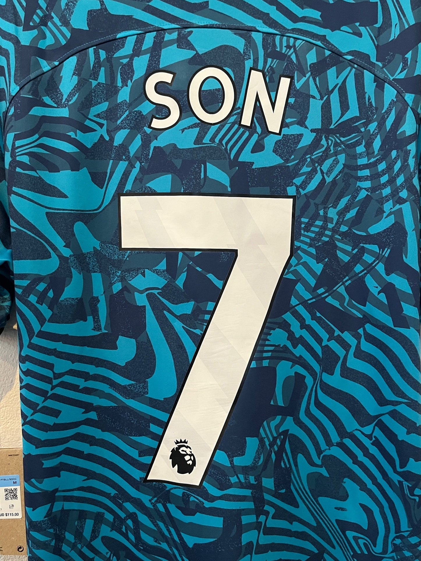 Tottenham 2022/23 Third Medium Son 7