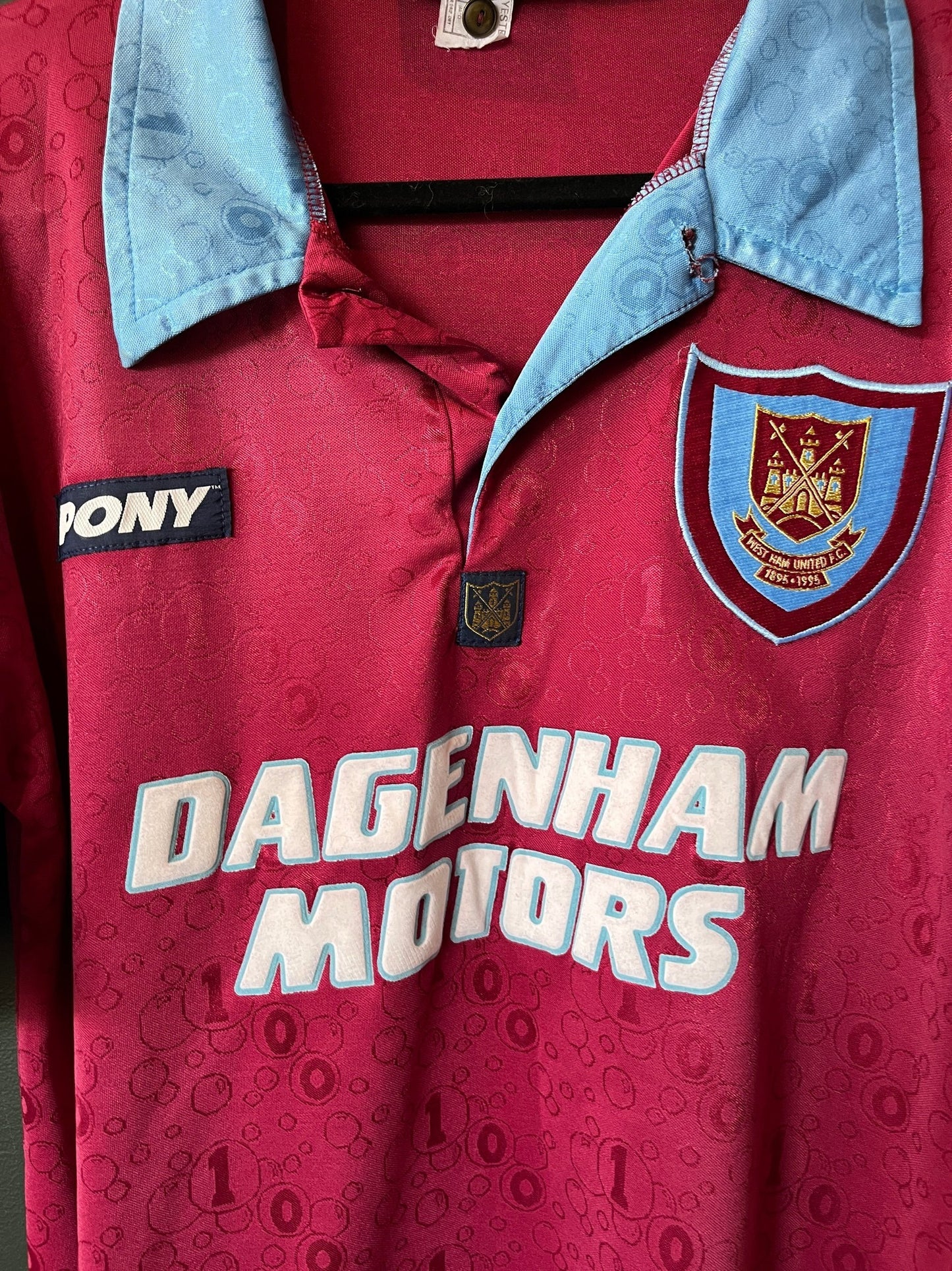 West Ham 1995/96 Home Medium