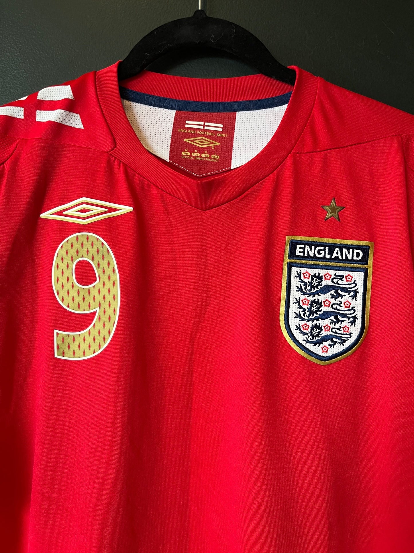 England 2006 Away Medium Rooney 9