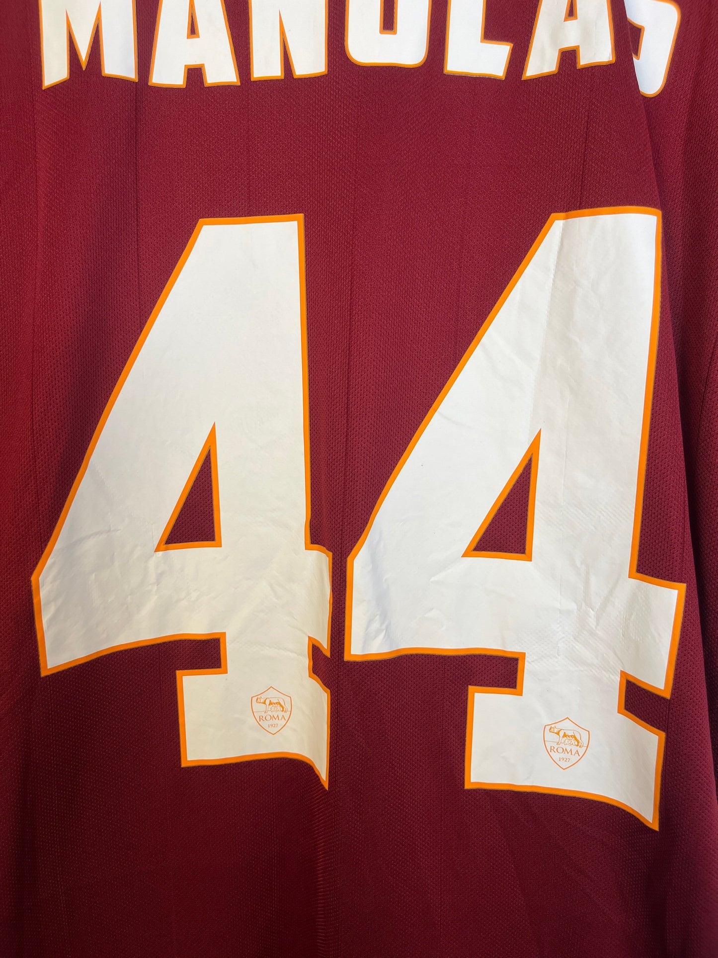 As Roma 2014/15 Home Extra Large Manolas 44