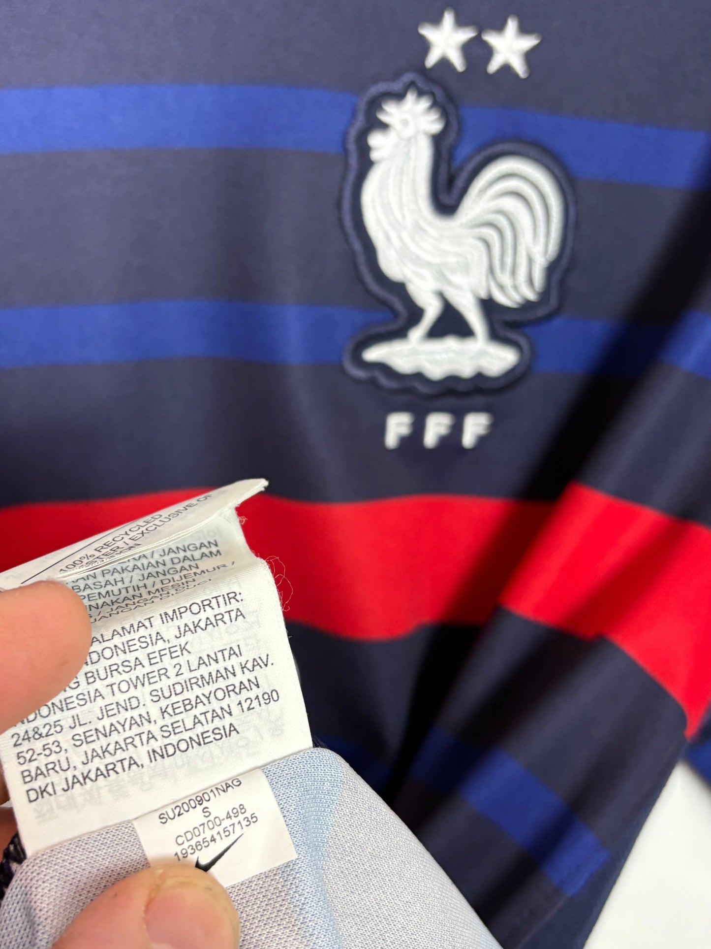 France 2020/21 Home Small Mbappe 10