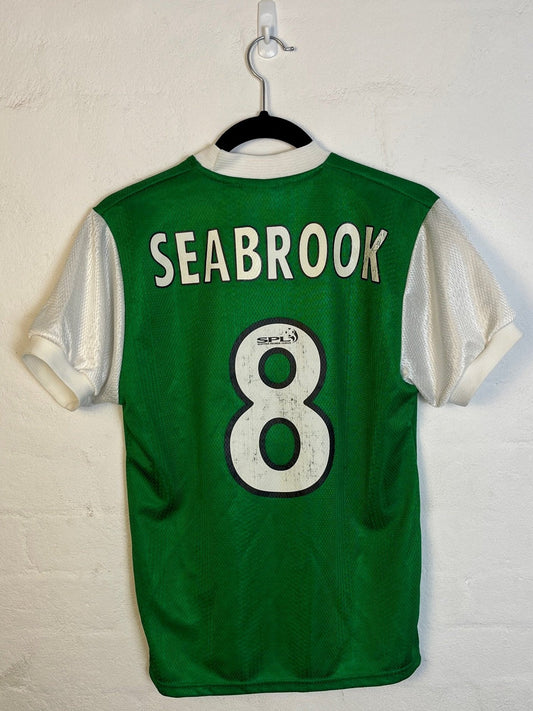 Hibernian 2001/02 Home Small Seabrook 8