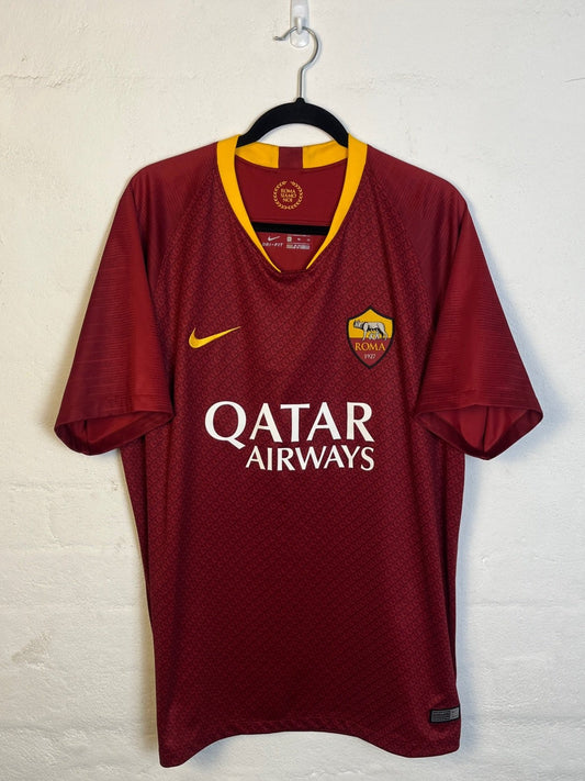As Roma 2018/19 Home Extra Large De Rossi 18