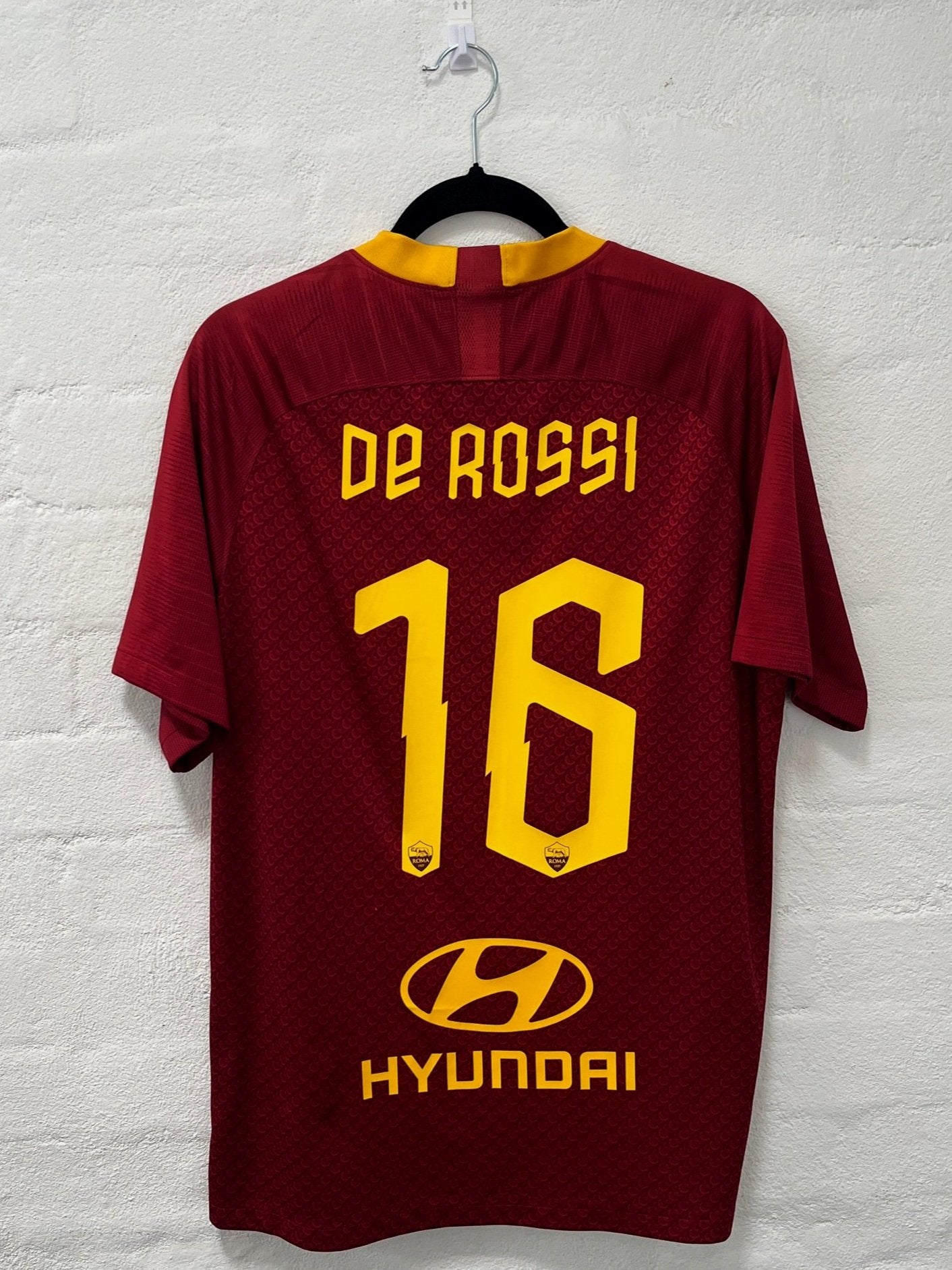 As Roma 2018/19 Home Large De Rossi 16
