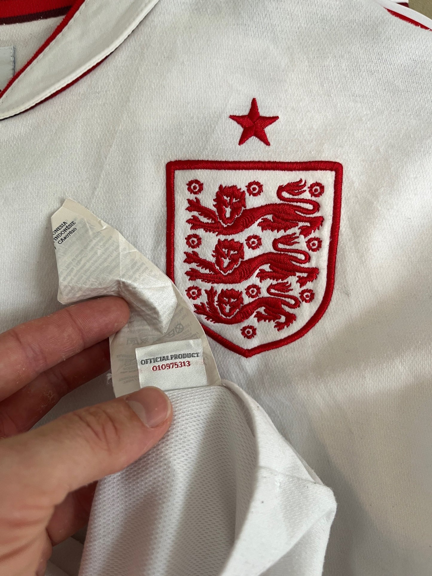 England 2012 Home Extra Large (Long Sleeve)