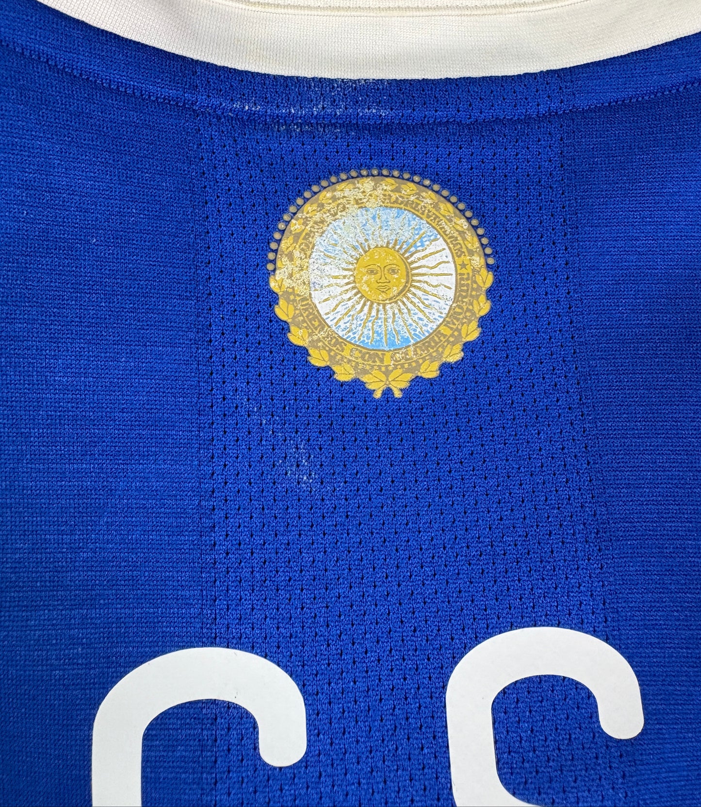 Argentina 2010 Away Adidas Football Shirt Extra Large Messi 10