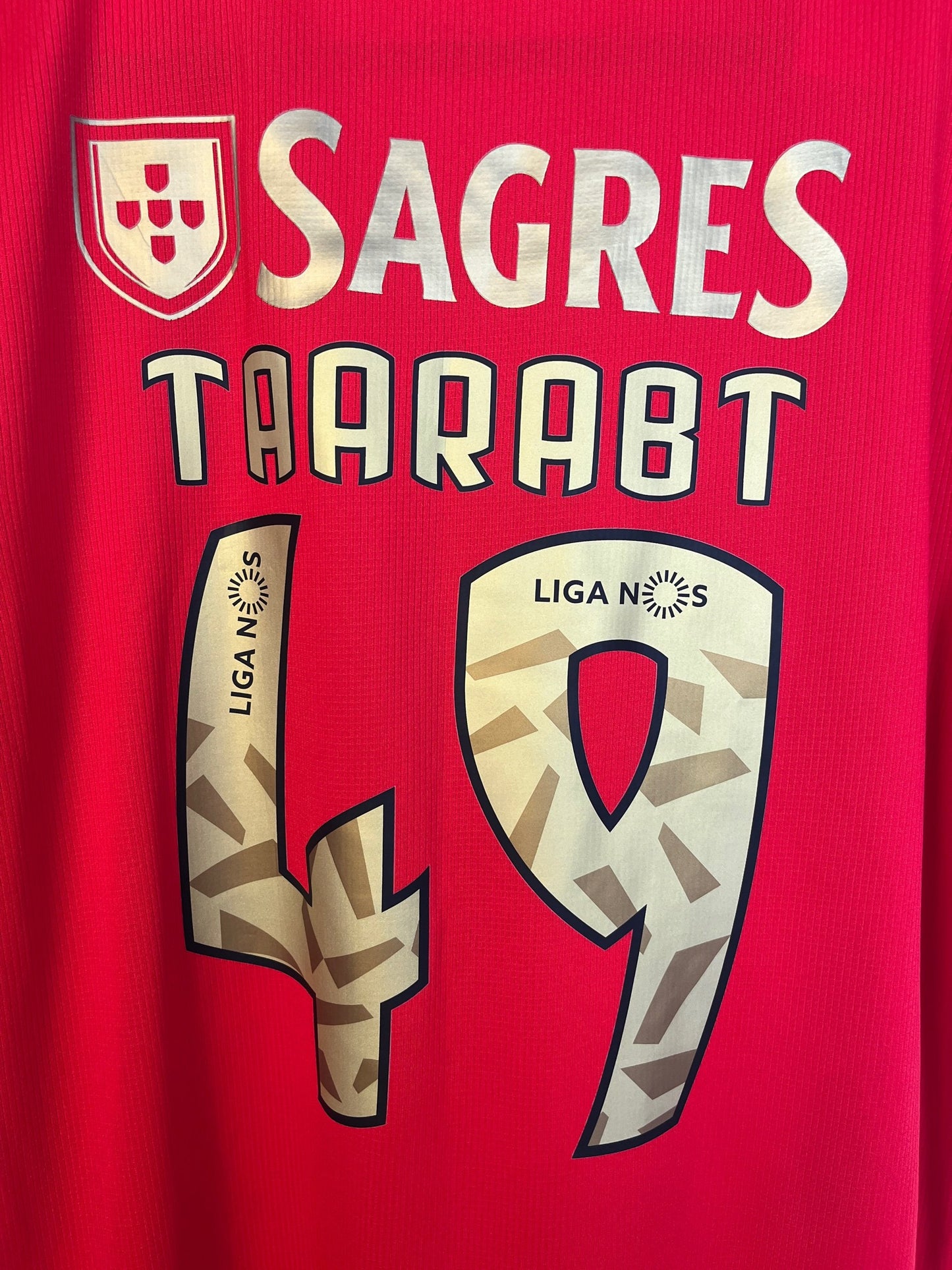 Benfica 2020/21 Home Extra Large Taarabt 49