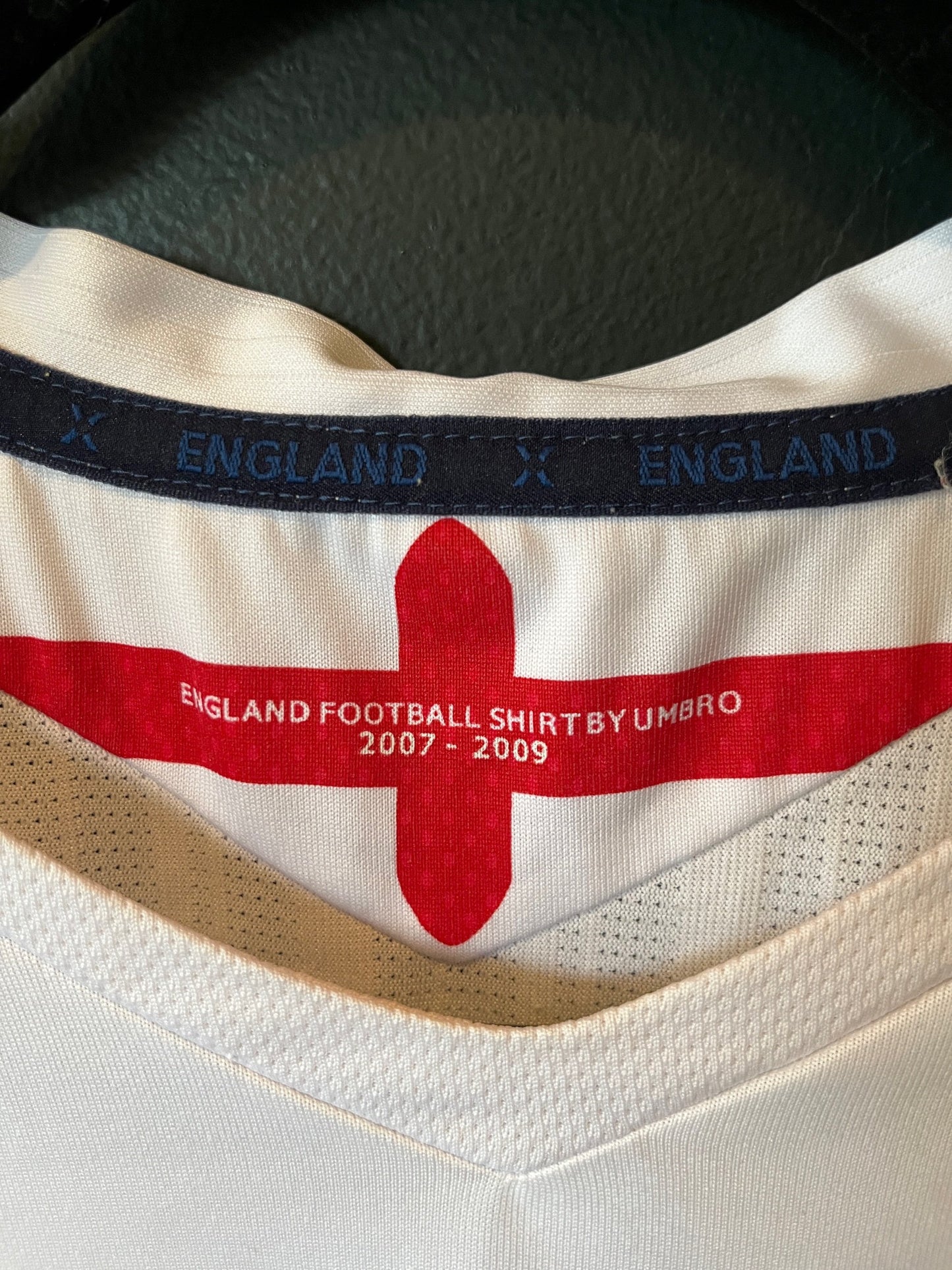 England 2008 Home Large (Long Sleeve) Ferdinand 5