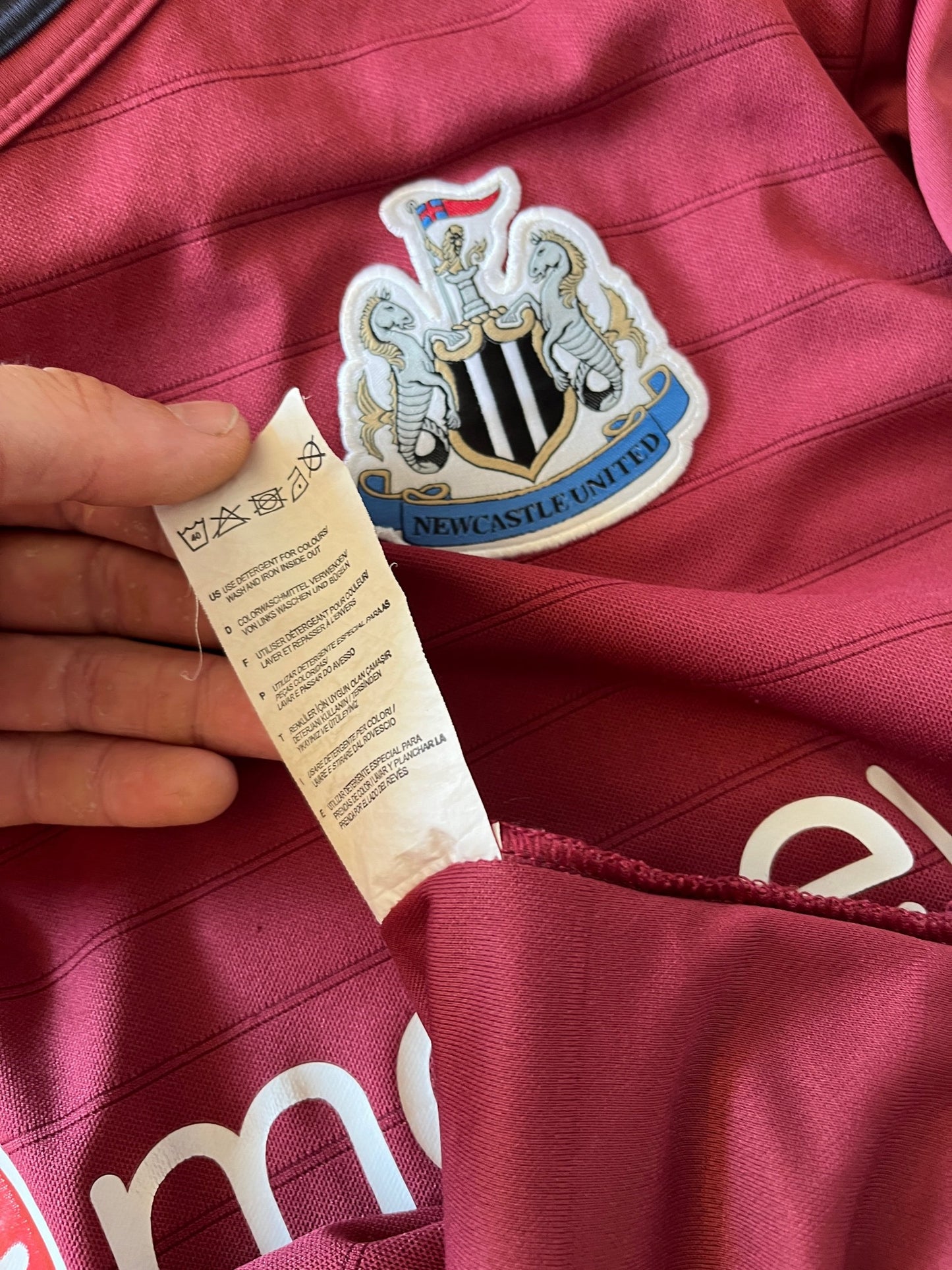 Newcastle Utd 2012/13 Away M Cabaye 4