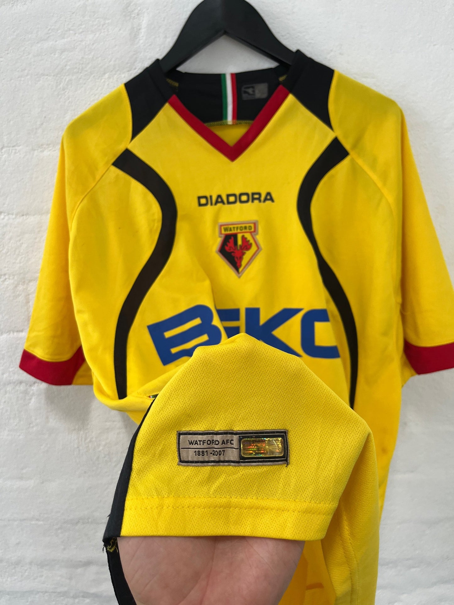Watford 2007/08 Home Extra Large