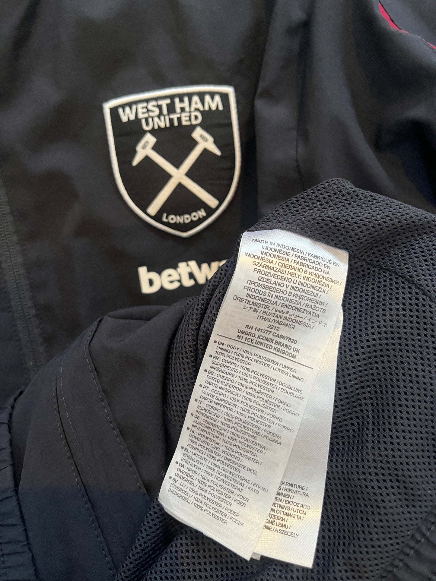West Ham 2022 Tracksuit Medium