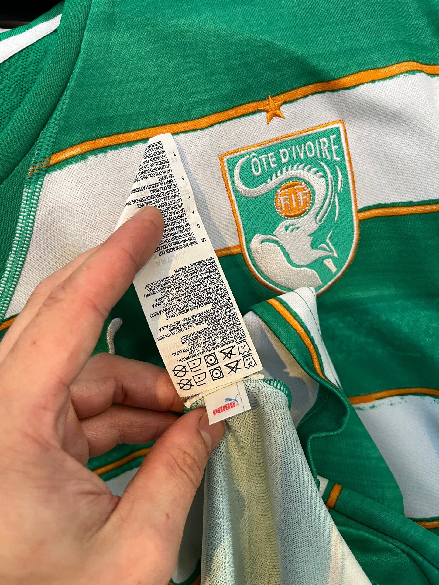 Ivory Coast 2010 Away Medium Drogba 11