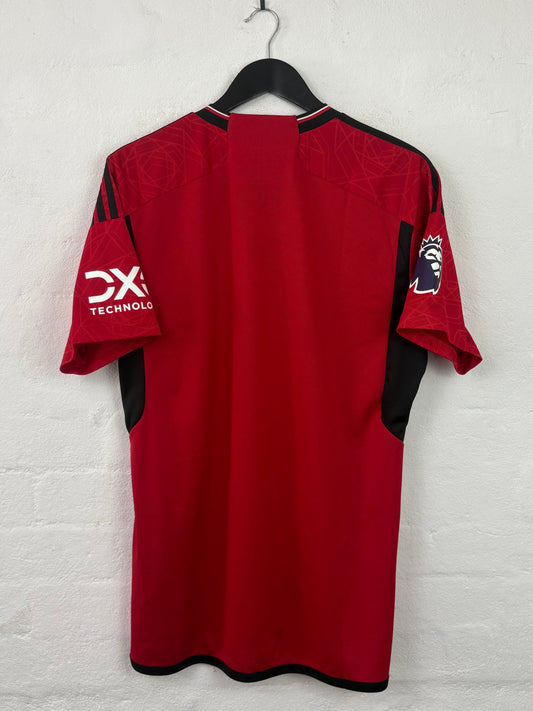 Manchester United 2023/24 Home Adidas Football Shirt Large