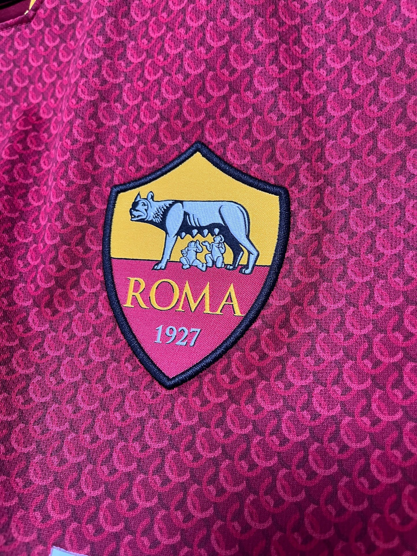 As Roma 2018/19 Home Large De Rossi 16