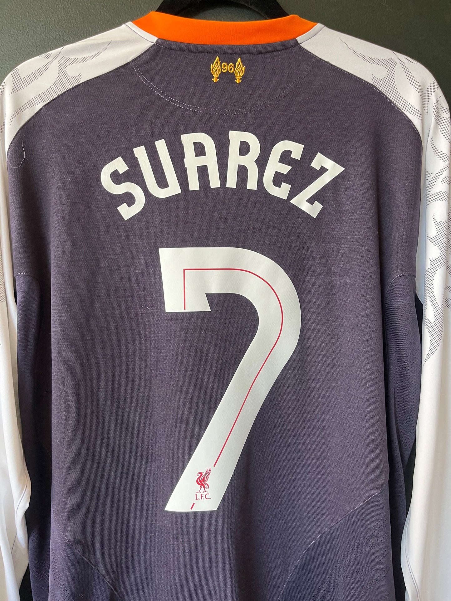 Liverpool 2012/13 Third Large (long Sleeve) Suarez 7