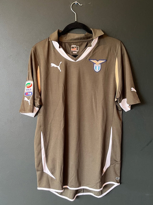Lazio 2010/11 Away Medium Biava 20 *Matchworn*
