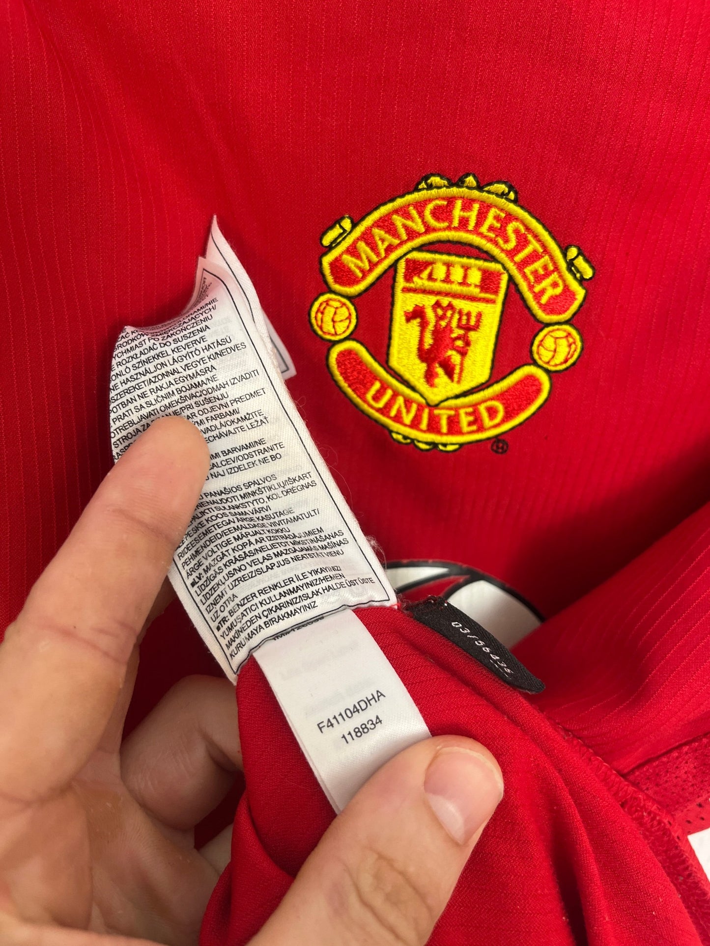 Manchester United 2004/06 Home Extra Large Ronaldo 7