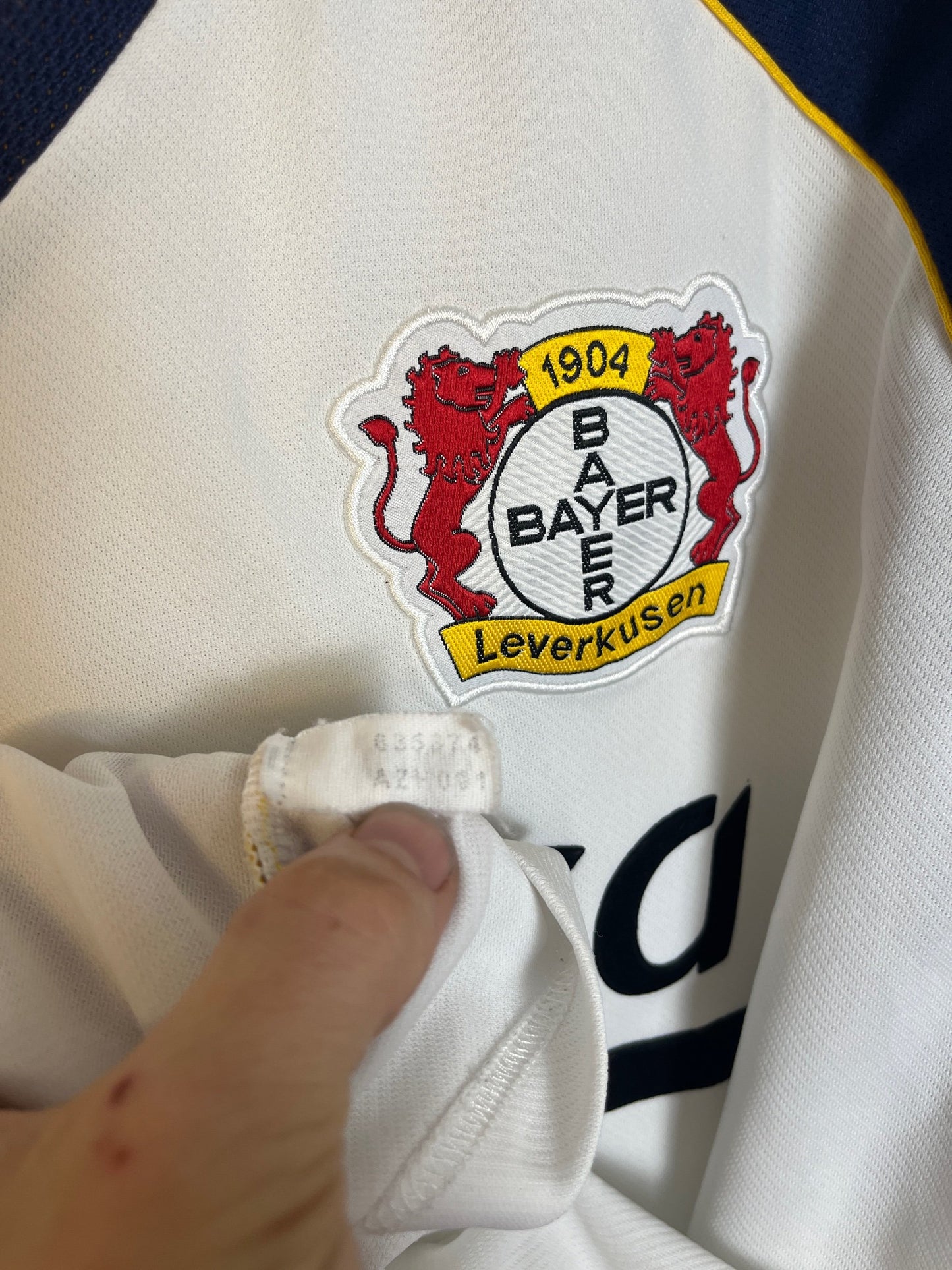 Bayer Leverkusen 2000/01 Away Extra Large
