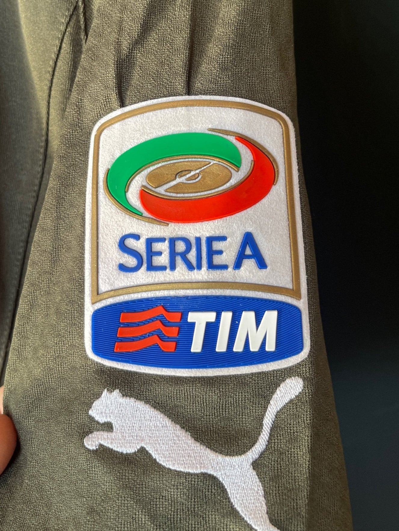 Lazio 2010/11 Away Medium Biava 20 *Matchworn*