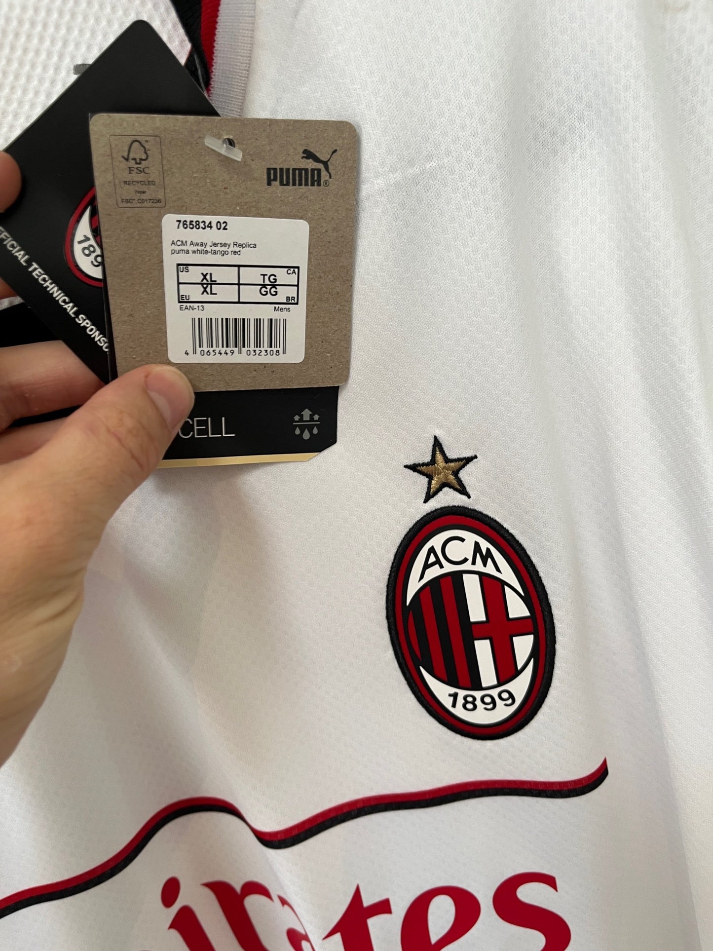 Ac Milan 2022/23 Away XL Theo 19