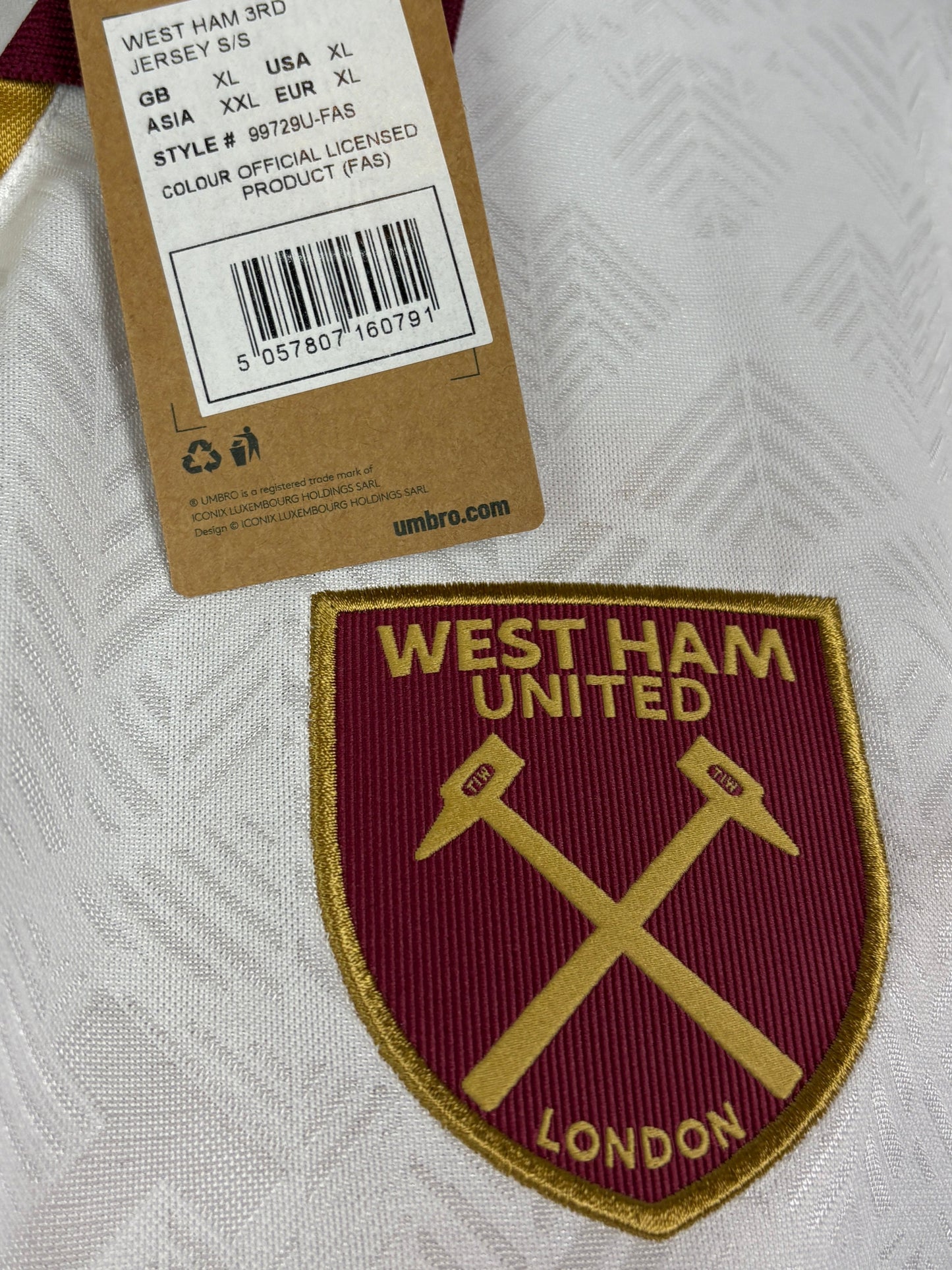 West Ham 2024/25 Away XL Soucek 28