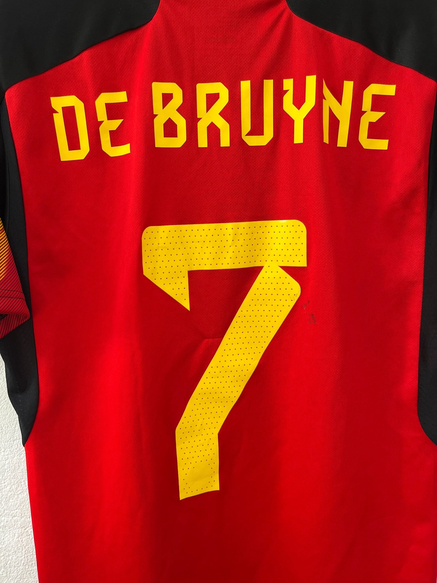Belgium 2022 Home Small De Bruyne 7