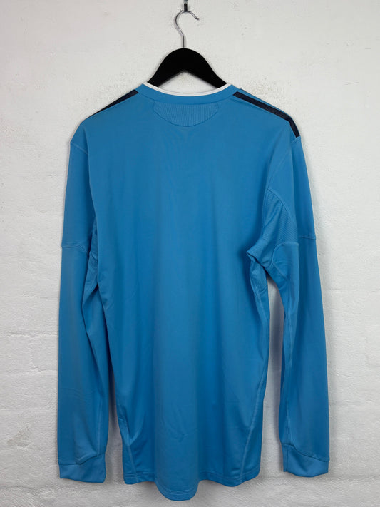 Marseille 2010/11 Home Adidas Football Shirt XL (Long Sleeve)