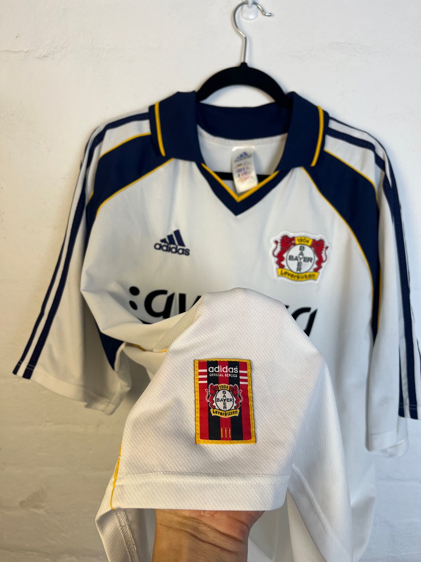 Bayer Leverkusen 2000/01 Away Extra Large