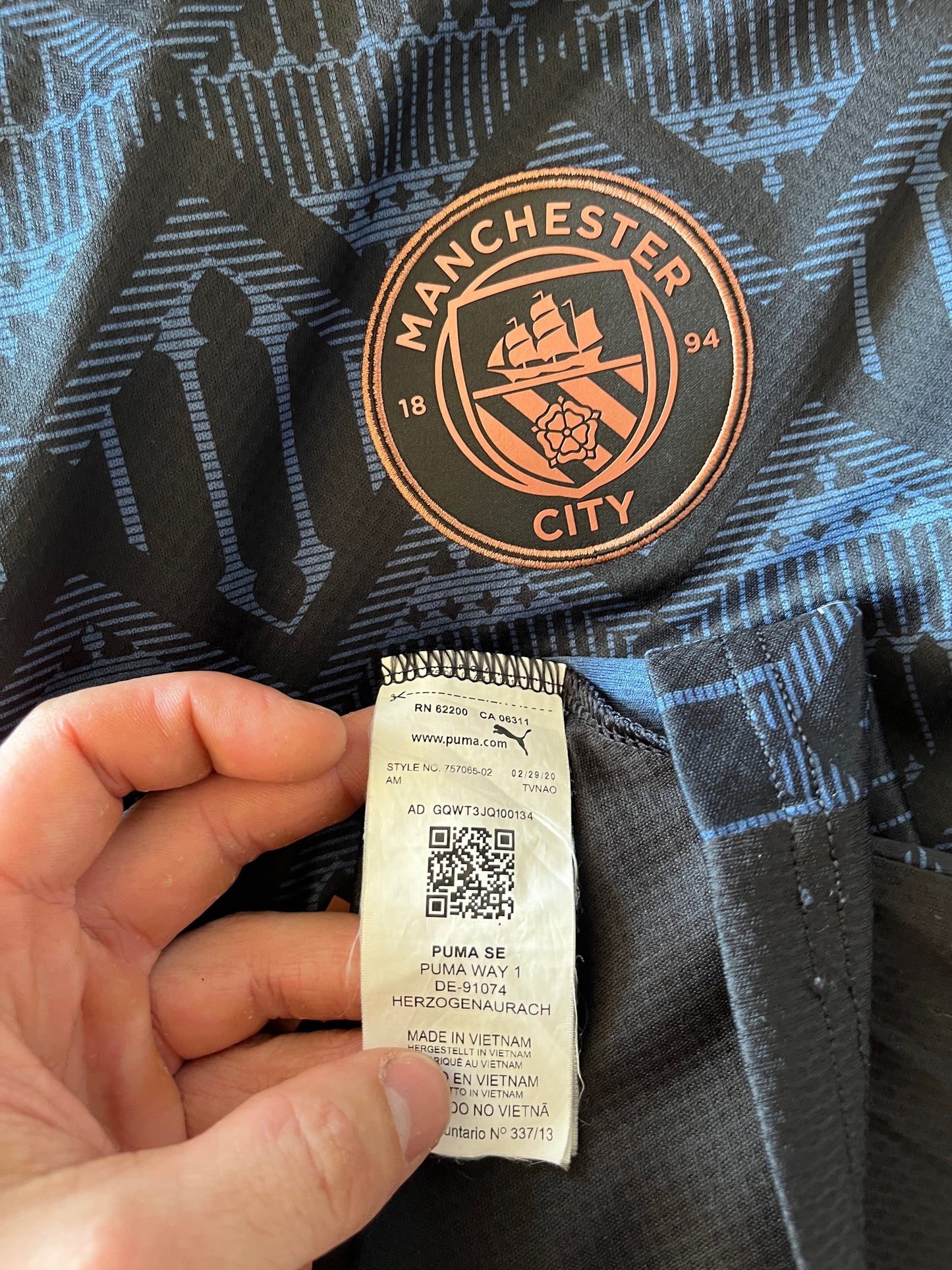 Manchester City 2020/21 Away XL De Bruyne 17