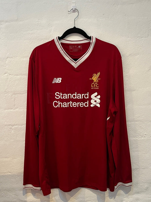 Liverpool 2017/18 Home (Long Sleeve) XL Firmino 9