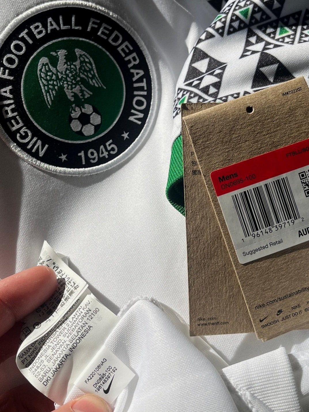 Nigeria 2023 Away Large