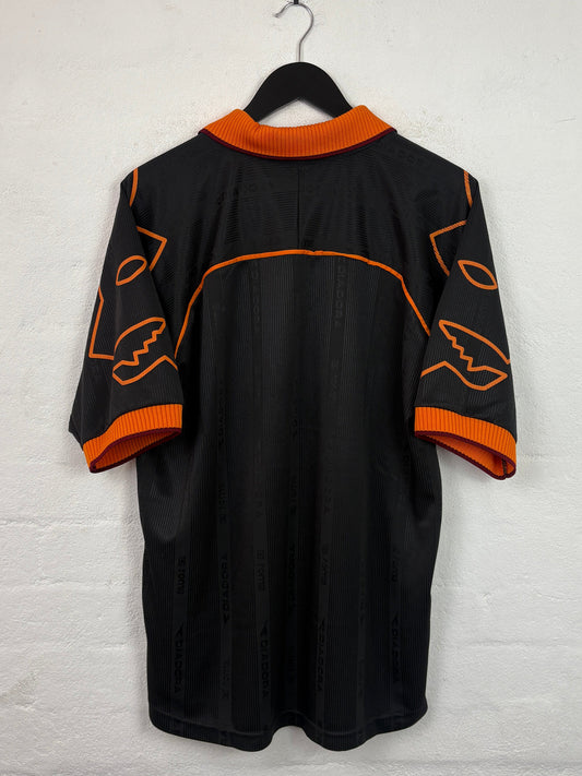 Roma 1999/00 Third Diodora Football Shirt Extra Large