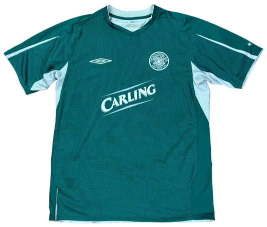 Celtic 2004/05 Away Umbro Football Shirt Large Nakamura 25