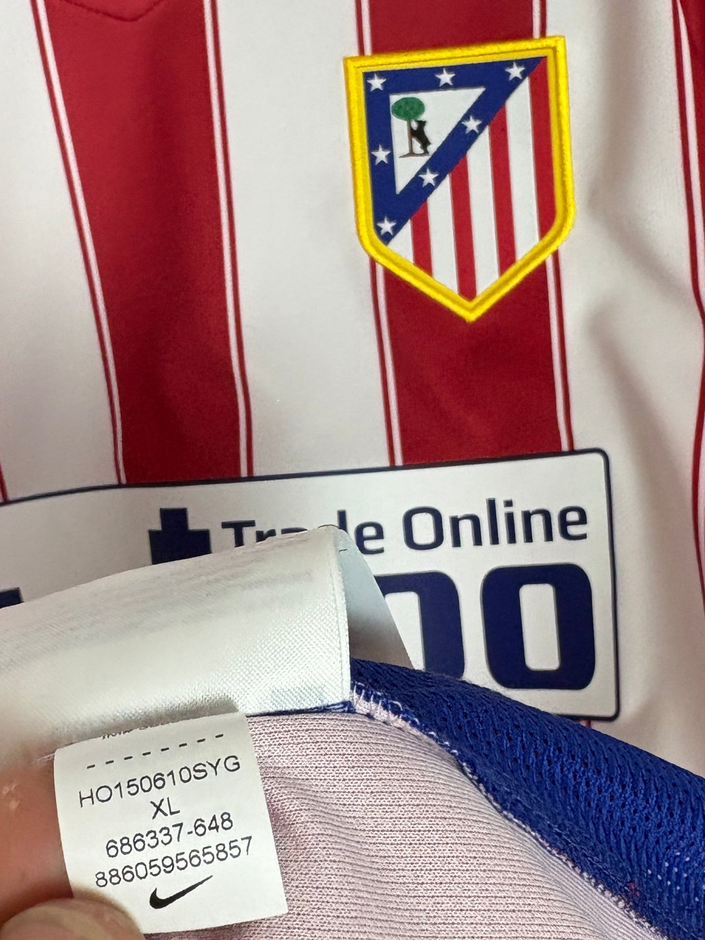 Atletico Madrid 2015/16 Home XL F. Torres 9