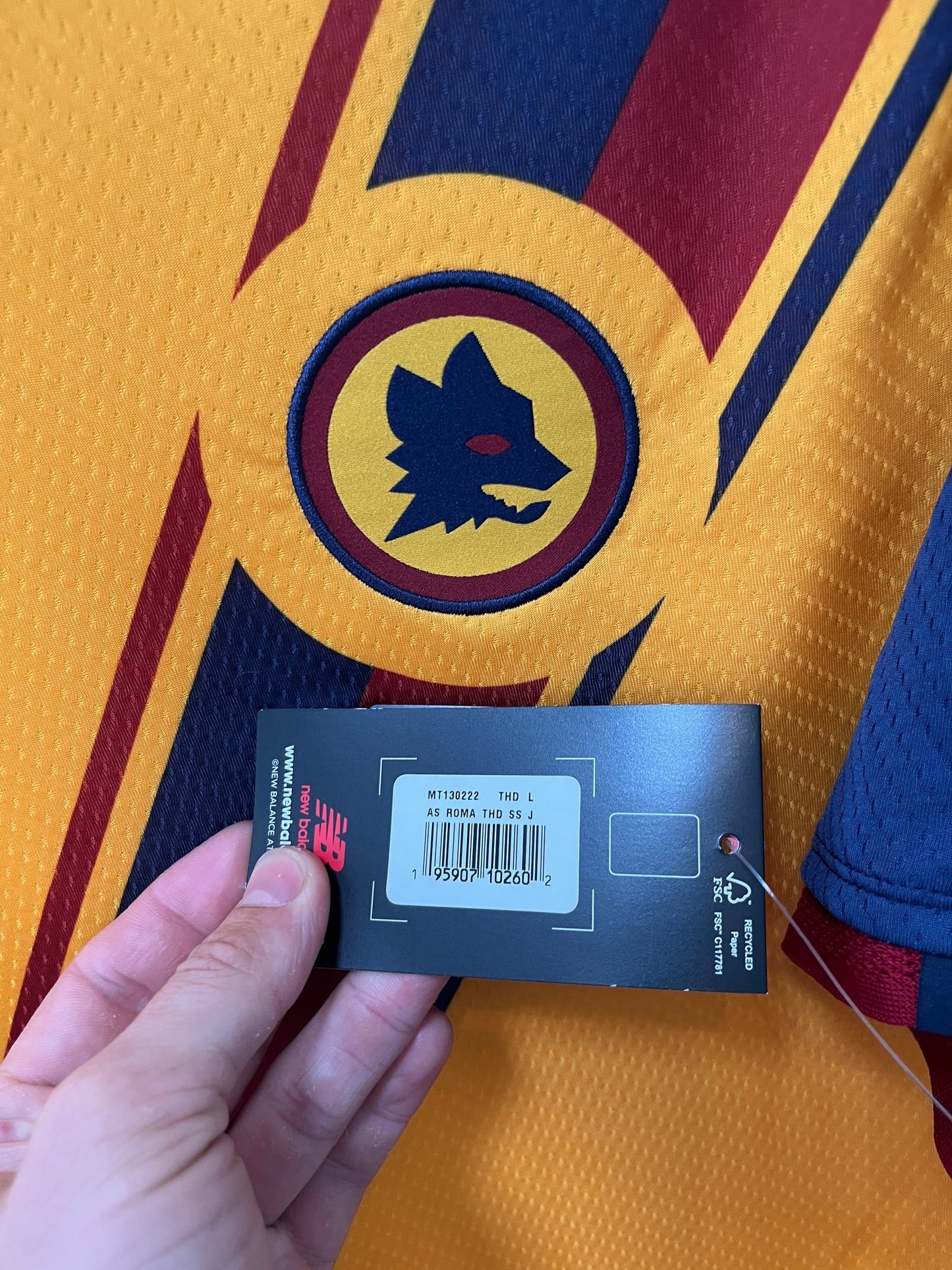 As Roma 2021/22 Third Large Pellegrini 7
