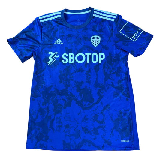 Leeds 2020/21 Away Adidas Football Shirt Large Raphinha 10