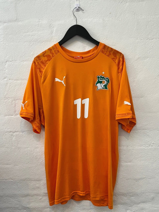 Ivory Coast 2010 Home Large Drogba 11