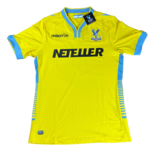 Crystal Palace 2014/15 Away Macron Football Shirt Extra Extra Large Jedinak 15