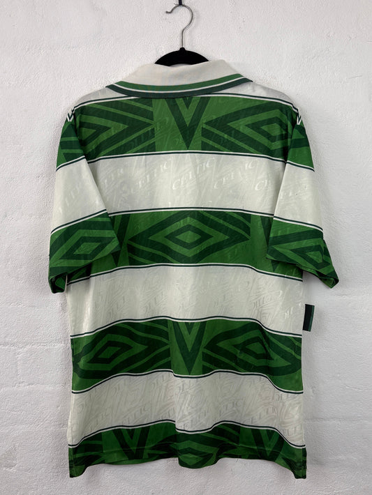 Celtic 1993/95 Home Umbro Football Shirt Large