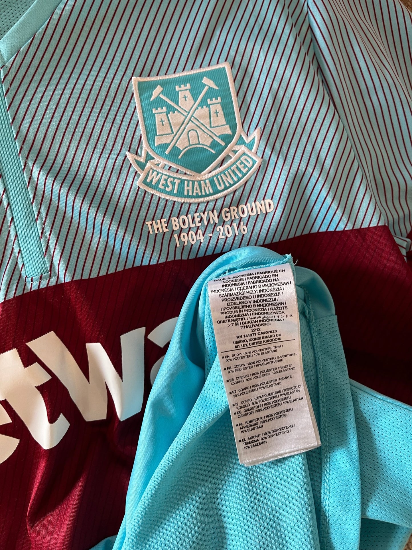 West Ham 2015/16 Away Large Oxford 35