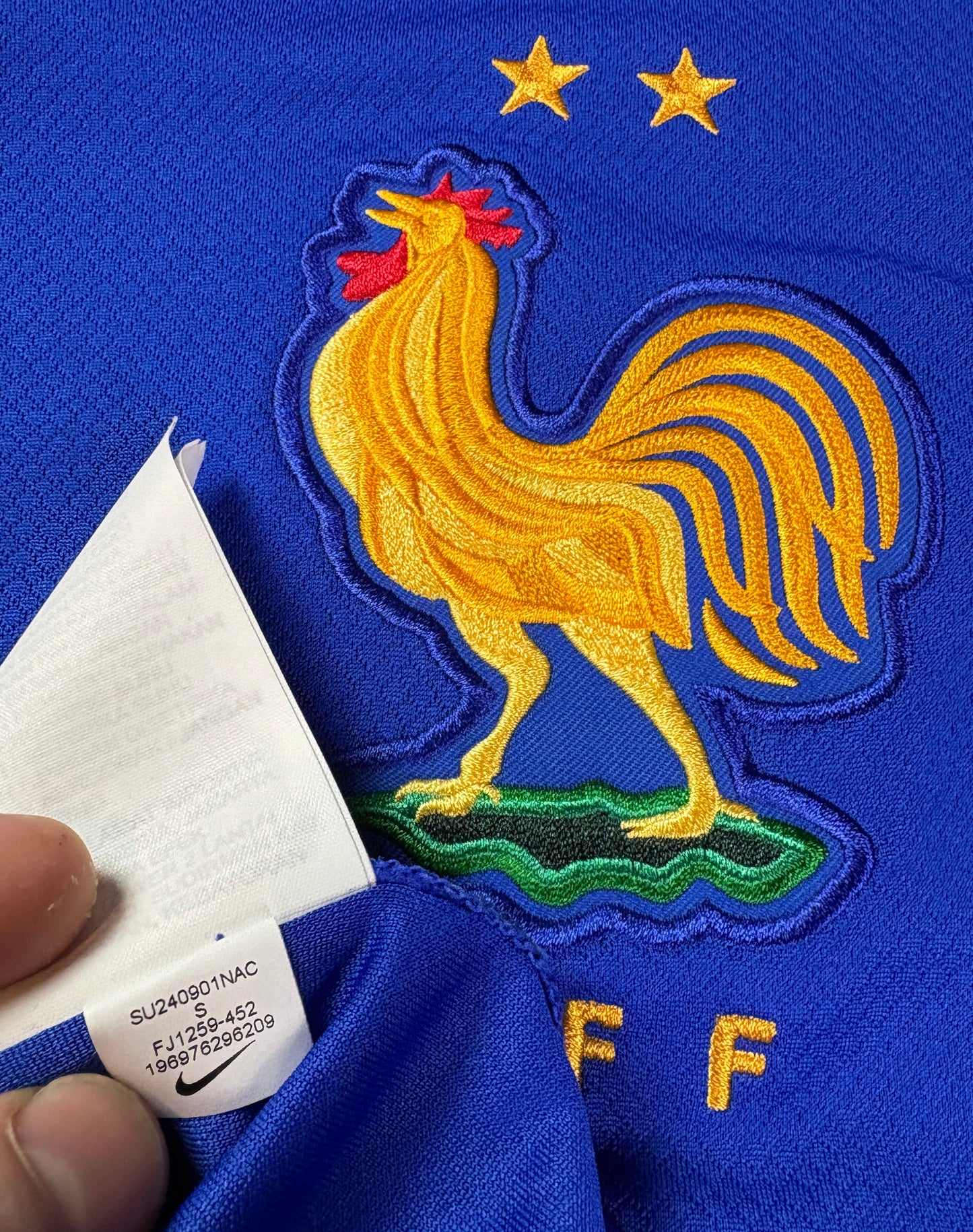 France 2024 Home Nike Football Shirt Small