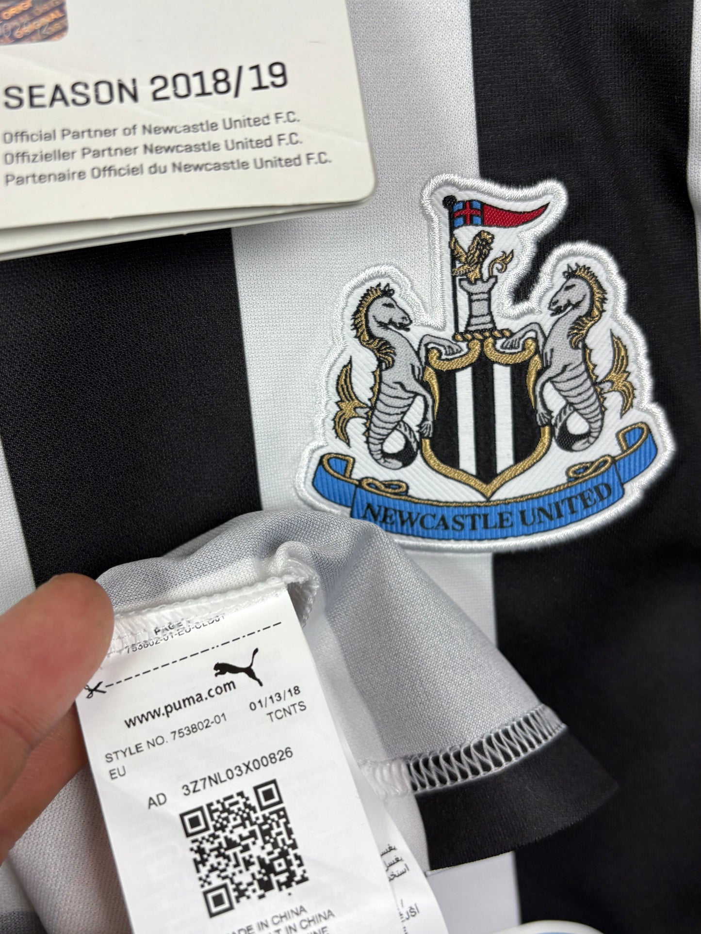 Newcastle United 2018/19 Home M Longstaff 36
