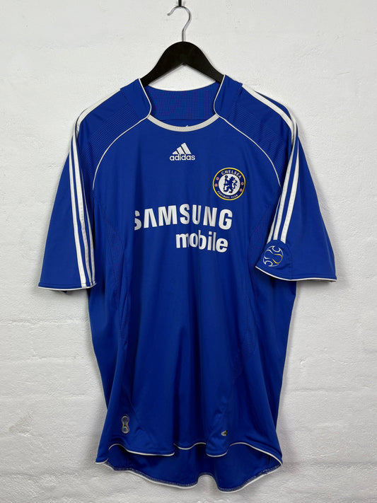 Chelsea 2006/08 Home Adidas Football Shirt XL Ballack 13