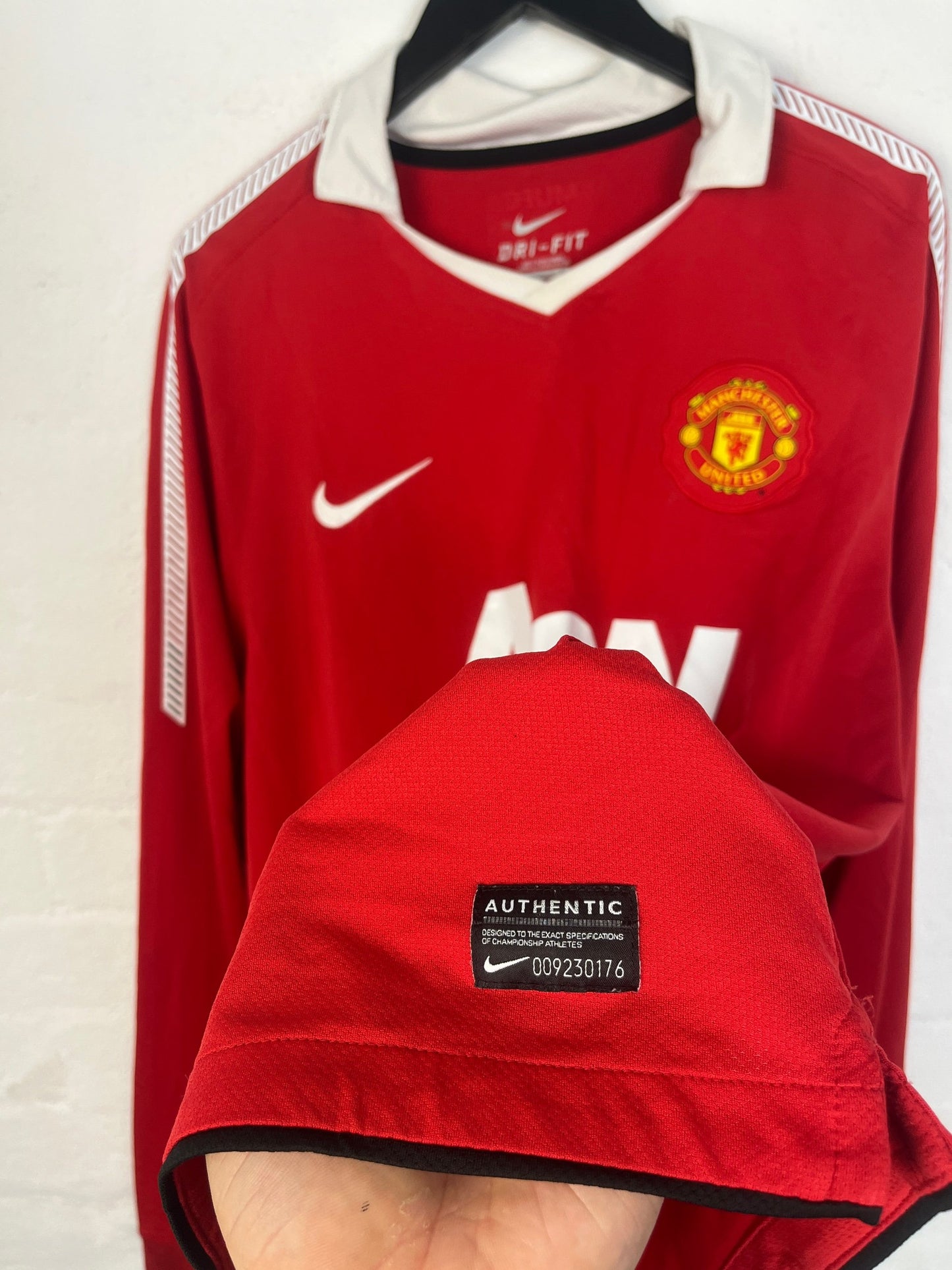 Manchester United 2011/12 Home Extra Large (Long Sleeve)