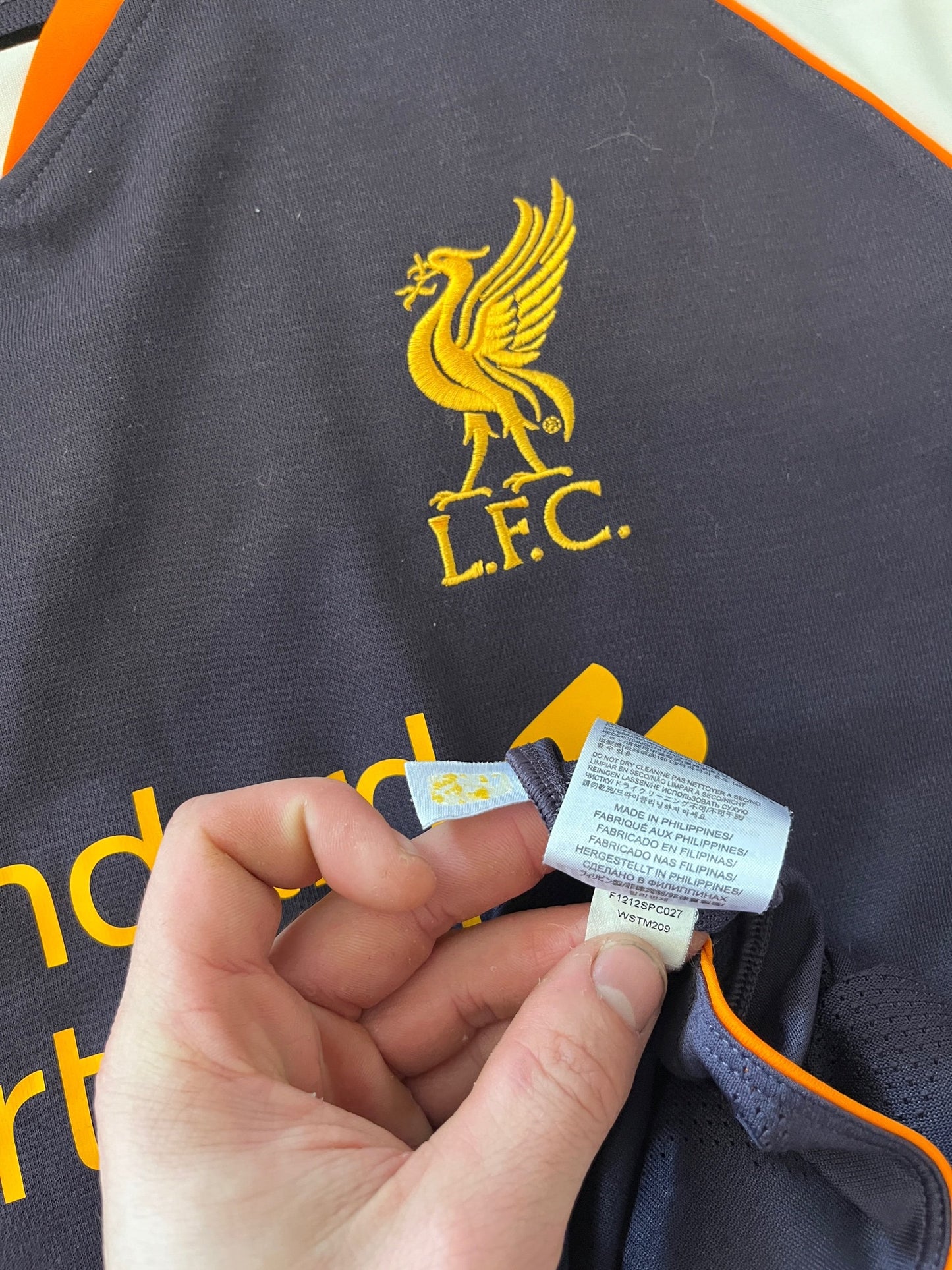 Liverpool 2012/13 Third Large (long Sleeve) Suarez 7