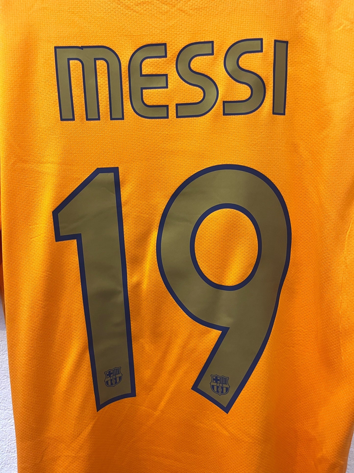 Barcelona 2006/07 Away Large Messi 19