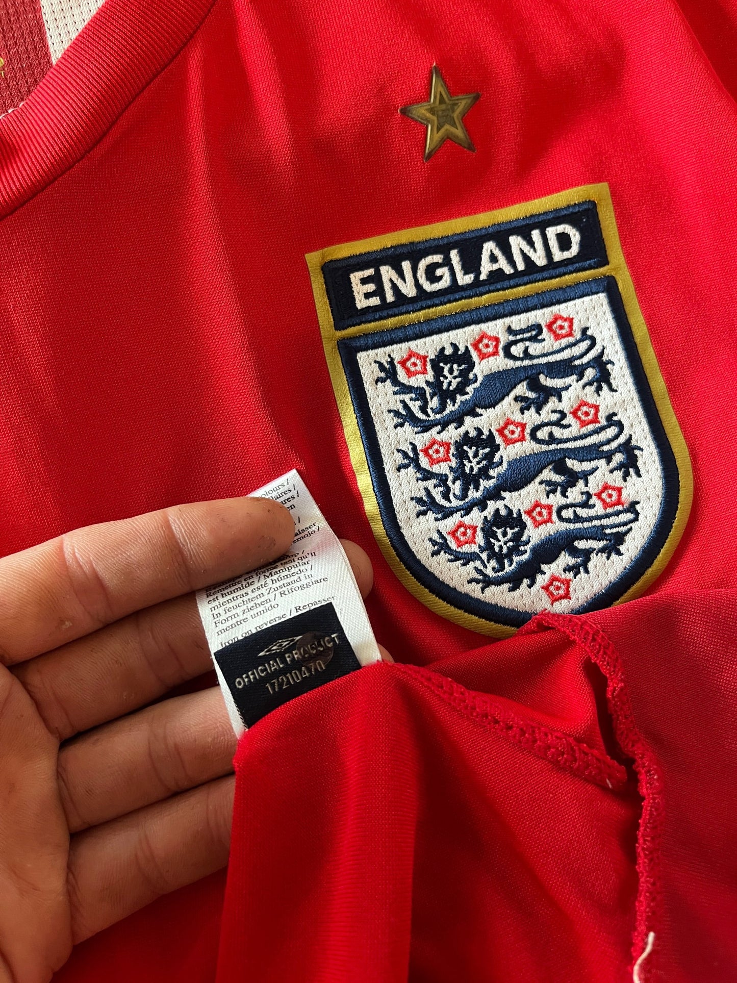 England 2006 Away Medium Rooney 9