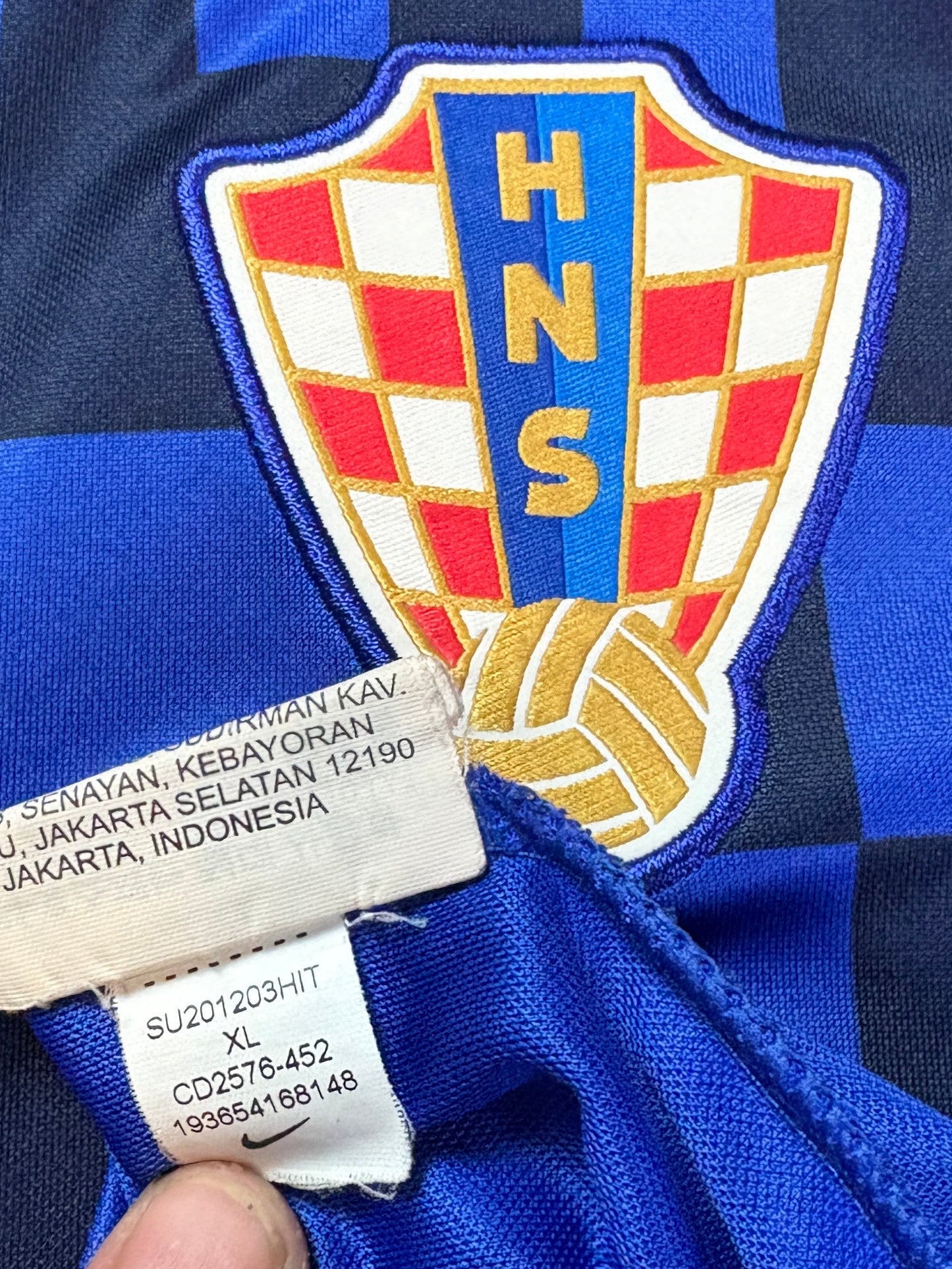 Croatia 2019/20 Prematch Nike Football Shirt Extra Large